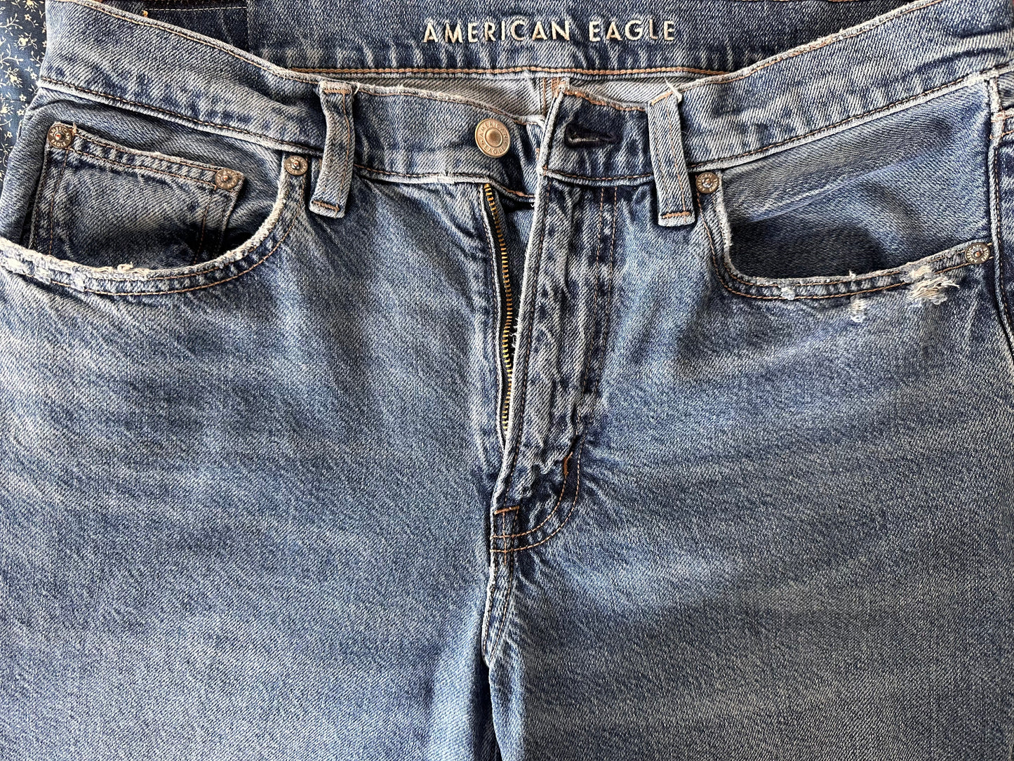 American Eagle Quilted Jeans