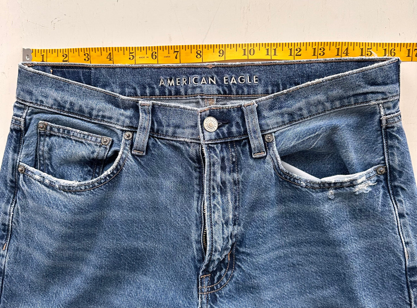 American Eagle Quilted Jeans