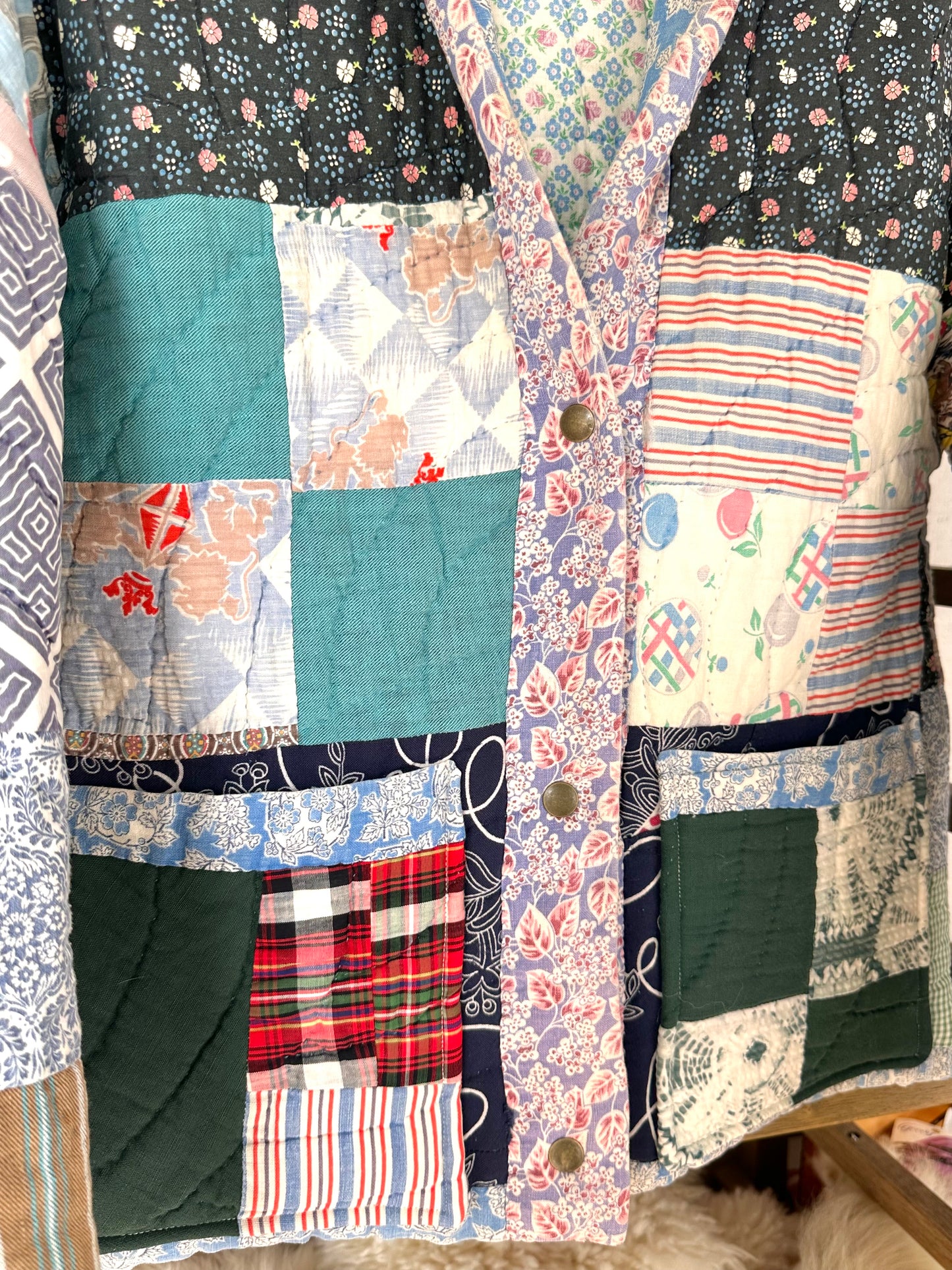 Patchwork Cozy Jacket